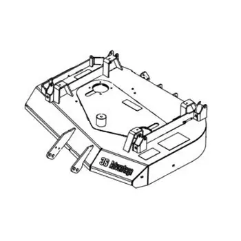 Cheap Scag S463197 Cutter Deck Assembly With Decals SMVR-32A